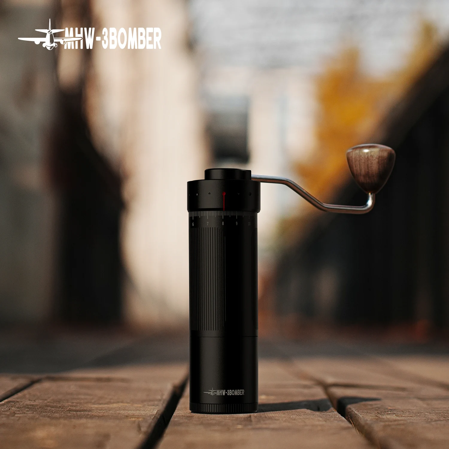 MHW-3BOMBER R3 Pro 업그레이드 수동 커피 그라인더 0.015mm/클릭 코니컬... - 4