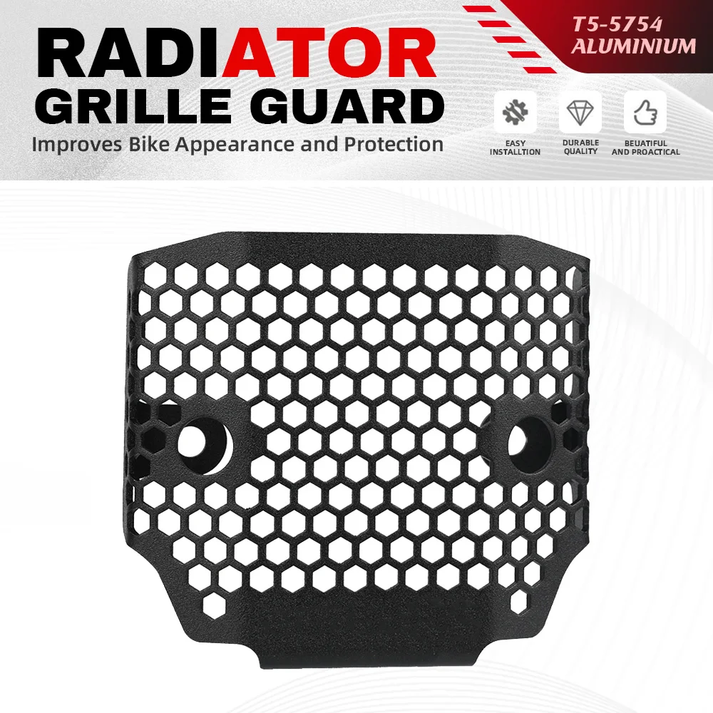 Motorcycle Rectifier Grille Guard Protector Radiator Grill Cover For Street Scrambler Street Cup Twin Bonneville T100 T120 Black