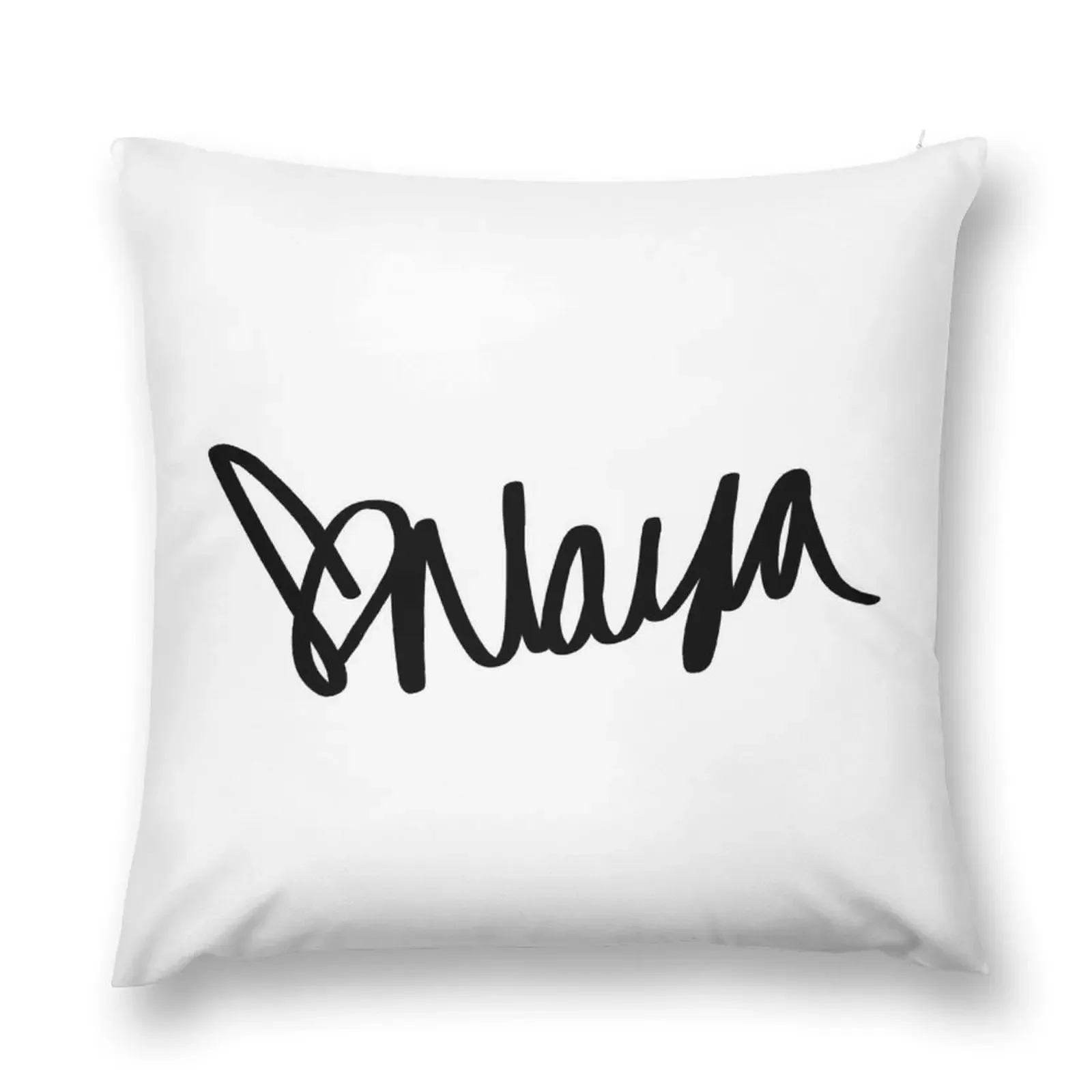 Naya Rivera autograph Throw Pillow Sofa Covers Decorative Sofa Cushions Luxury Cushion Cover pillow