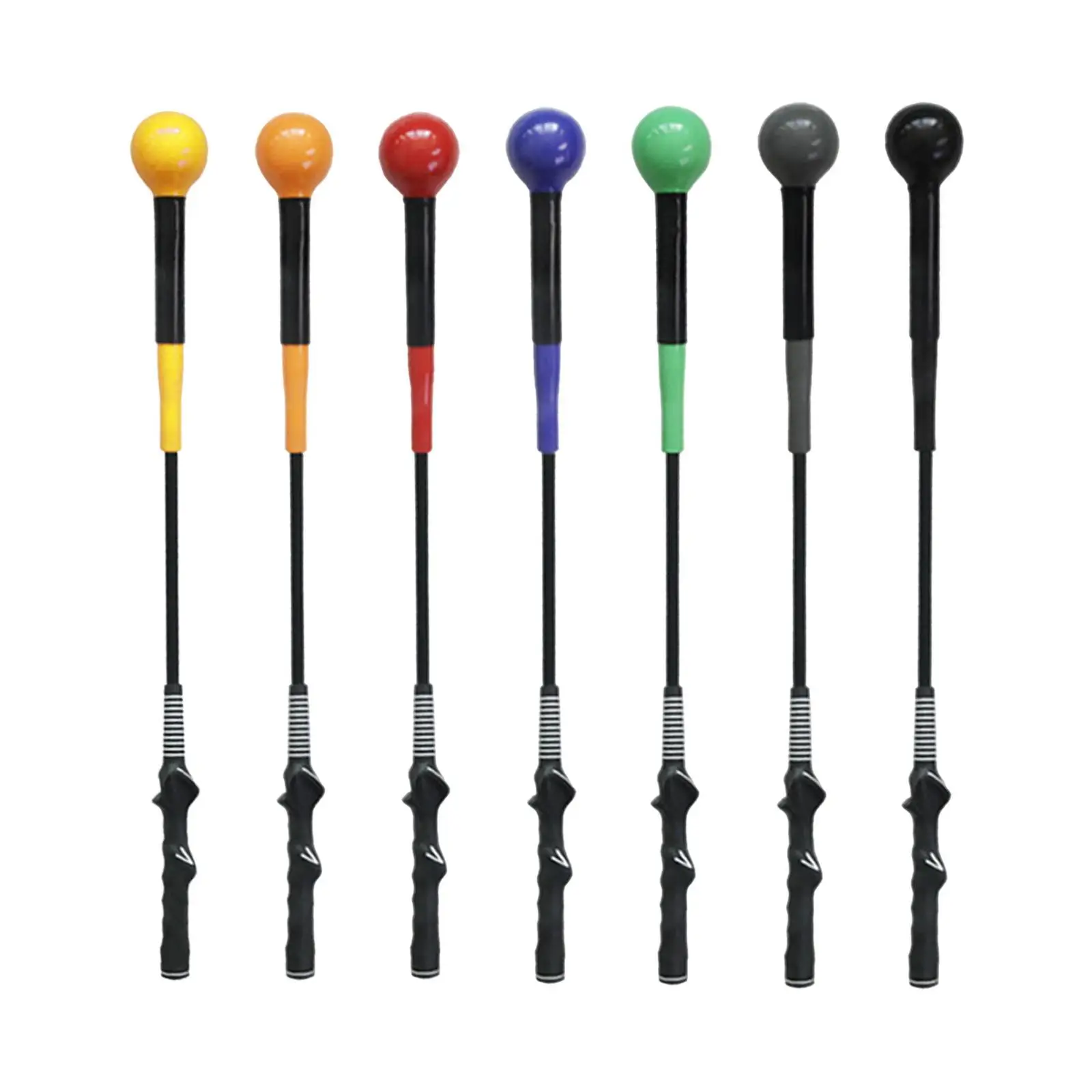 Golf Swing Trainer Improve Swing Skills Golf Swing Training Aid Portable Golf Warm up Stick for Tempo Speed Rhythm Golf Supplies