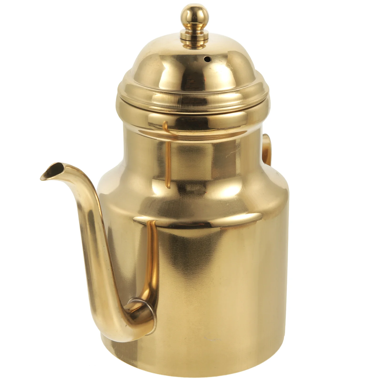 

Ounce Oiler and Vinegar Bottles Gold Kettle Kitchen Supply Container Convenient Dispenser Holder Stainless Seasoning