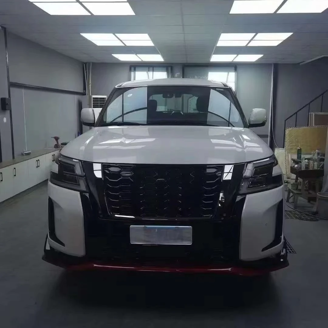 2020-2024 Y62 Patrol NISMO Style Conversion Body Kit Front Rear Bumper With Fog Light Exterior PartsCar Parts Body Kit - view 4