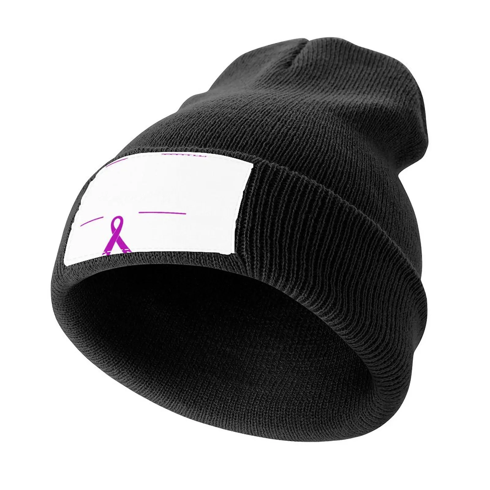 END Alzheimer's ALZ Awareness Knitted Cap Designer Hat Christmas Hat Mens Hats Women's