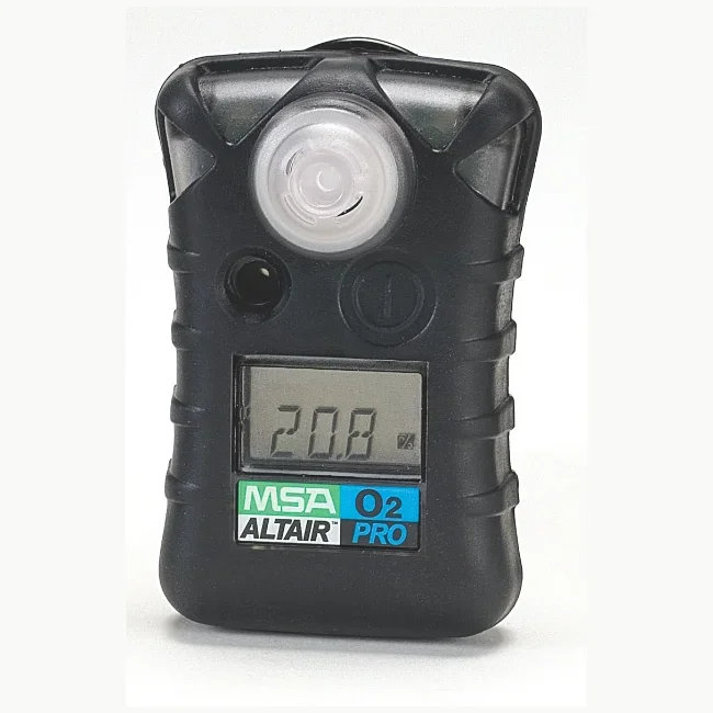 Durable reliable single gas detector MSA ALTAIR PRO for Ox ygen O2 detecting gas leak detector