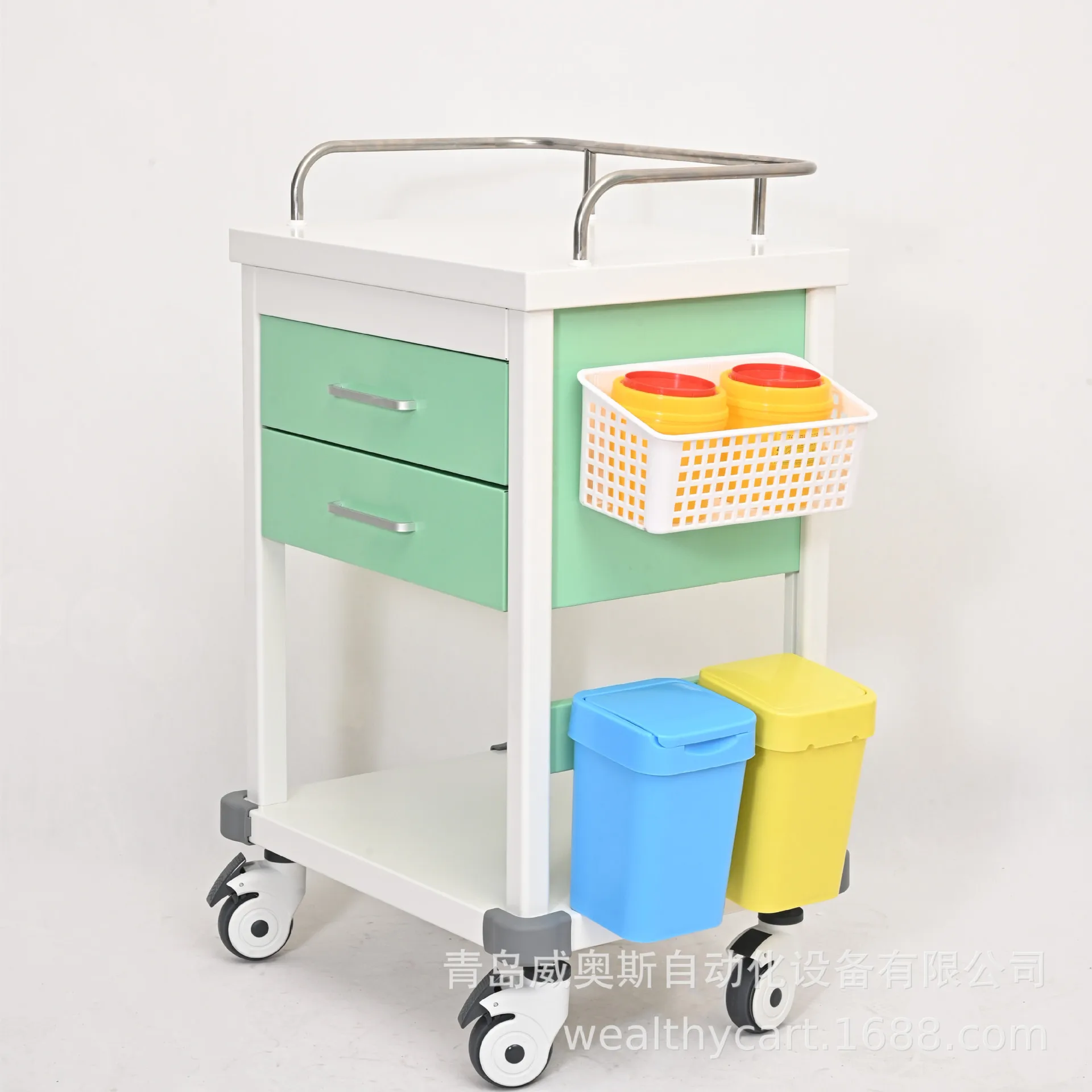 

Manufacturers supply high-quality treatment carts, instrument carts, high-end carts, color steel carts