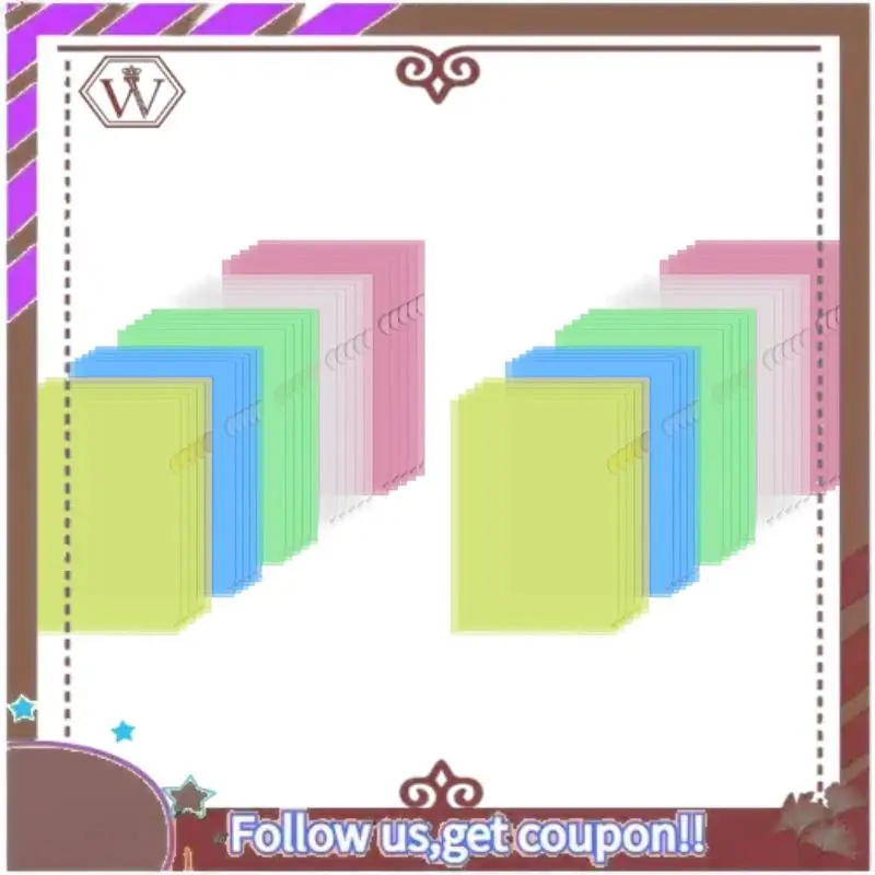 Carpetas de plástico ABBG-50Pcs, carteras con mangas A4 para archivos de protección con mangas abiertas superiores y laterales para trabajo de papel A4, fácil de usar en la oficina