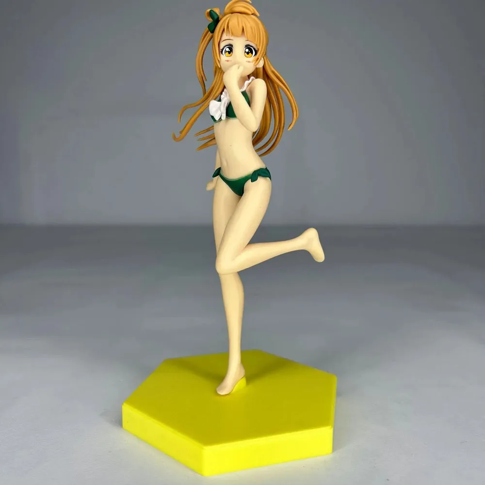 17cm Kotori Minami LoveLive swimsuit beach water beautiful girl figure model animation peripheral ornaments