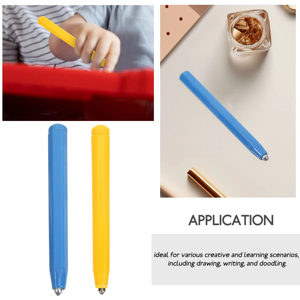 

2Pcs Magnetic Drawing Pen Replacement Stylus Magnet Pen For Magnetic Drawing Board Ideal For Writing Doodling Toys