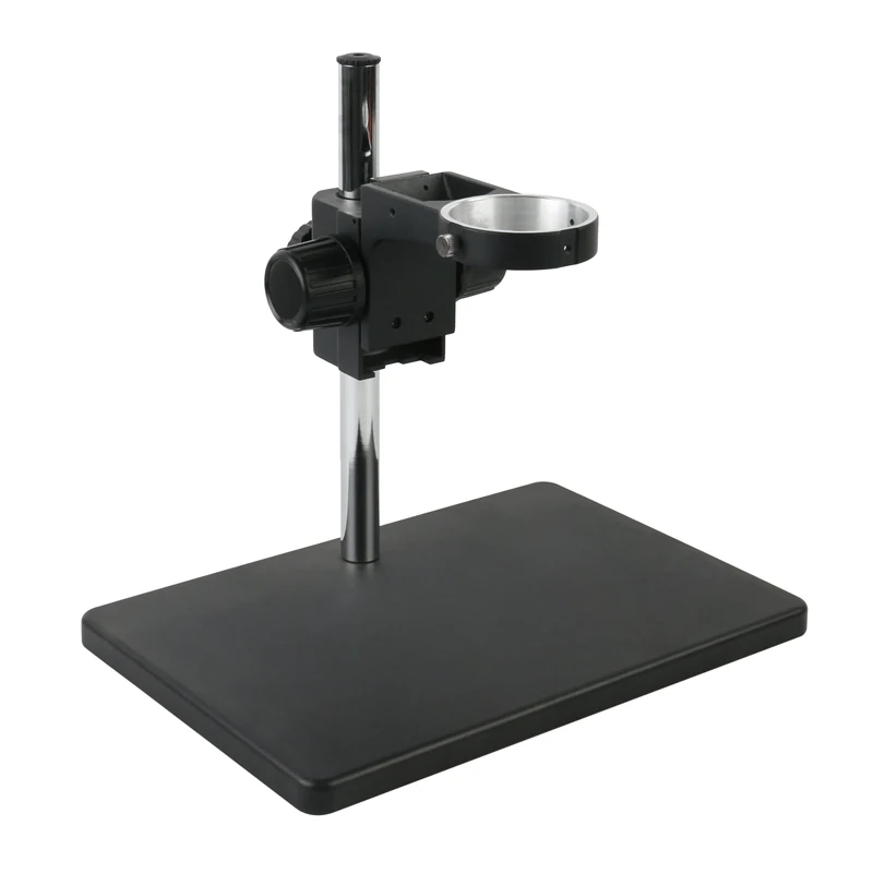 Large Size Universal Stereo Microscope Table Stand Focusing Rack 76mm Diameter Holder For Binocular Trinocular Microscopio