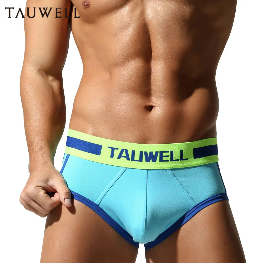 TAUWELL NEW Men's Briefs Underwear Comfortable Stretch Fabric Stylish Waistband Design Breathable Soft Intimates Trendy Modern