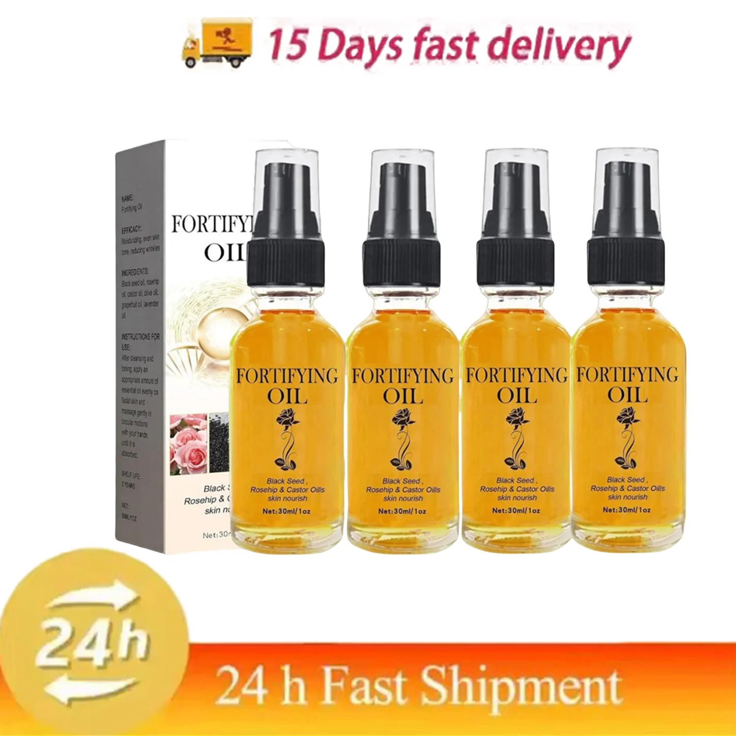 

1/3/5PCs Rosehip Oil Castor Oil Black Seed Oil Rosehip Oil Face Serum Facial Moisturizer Natural Face Oil Rosehip Seed Oil