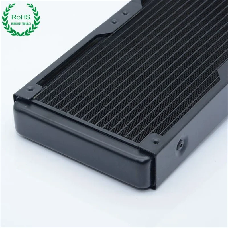 FREEZEMOD SR-L480G14 Water Cooling Aluminum Radiator Beauty Medical Heat Sink Threaded Port ROHS Certification .