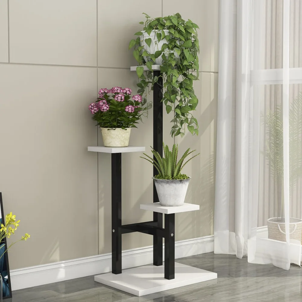 Plant Stand Multiple Flower Pot Holder Pot Shelves Plants Shelves Indoor Racks Simple Shelf Storage Flower Indoor Plant Stand