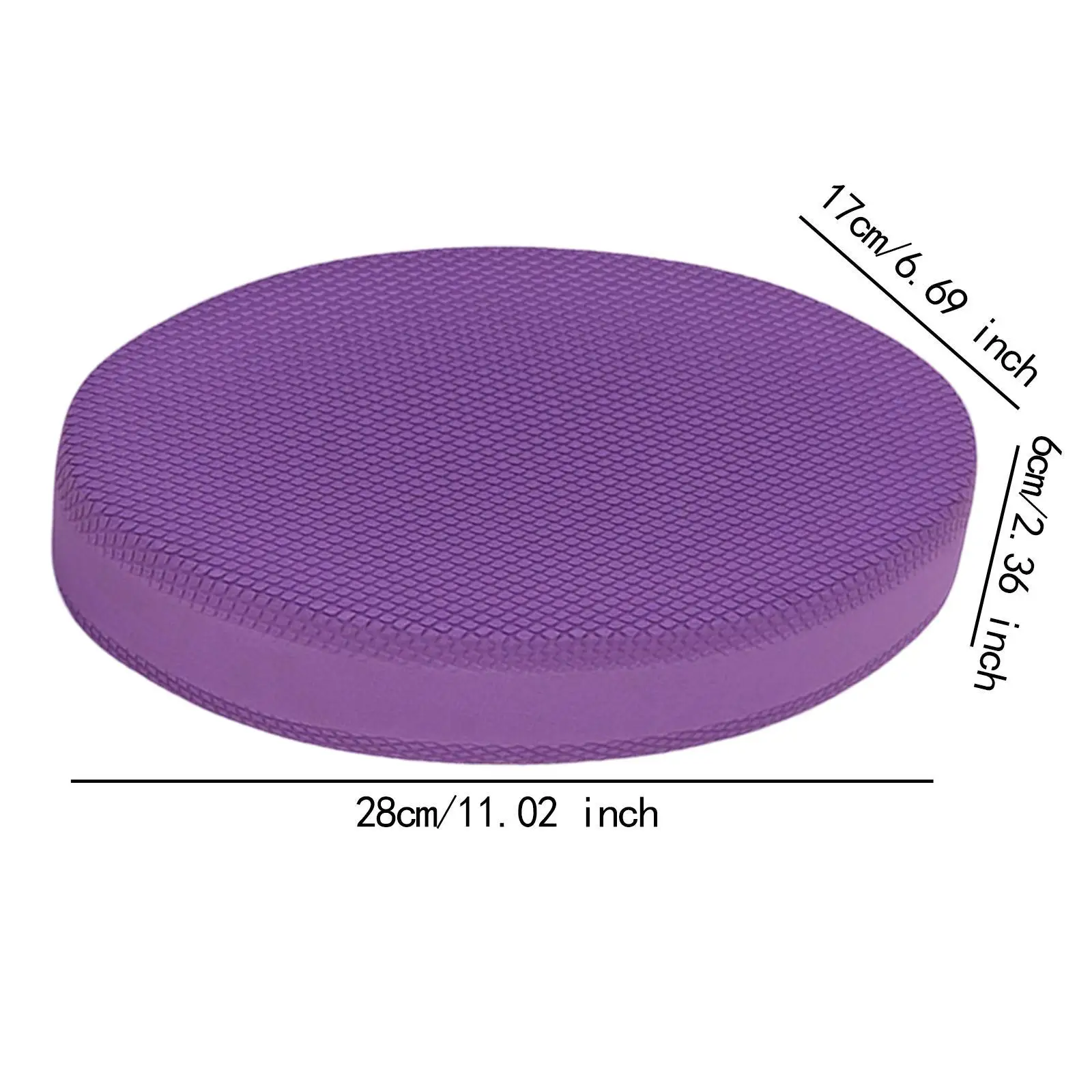 Balance Pad Antiscivolo Resistente allo strappo Allenamento portatile ad alta densità per la forza del core per l'allenamento di pilates per la meditazione interna della palestra domestica