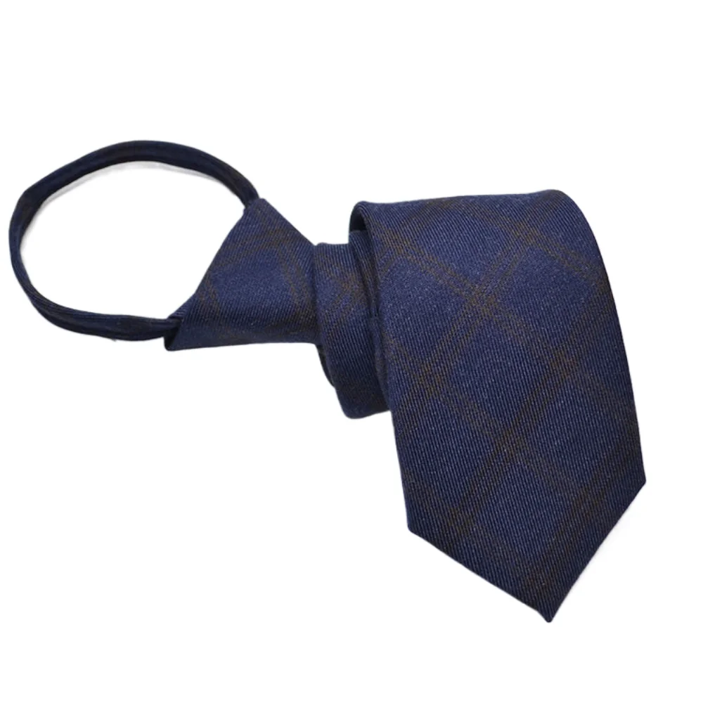 Neue Zipper Männer Krawatten Anzüge Faul Plaid Krawatte Für Hochzeit Überprüfen Krawatte Für Männer Retro Faul Mode Streifen Krawatten Für Frauen Krawatte – Detail 15