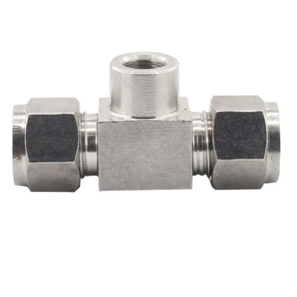 Tee 3 Ways M10 M14 M16 M20 Female 4 6 8 10 12 16mm 1/4