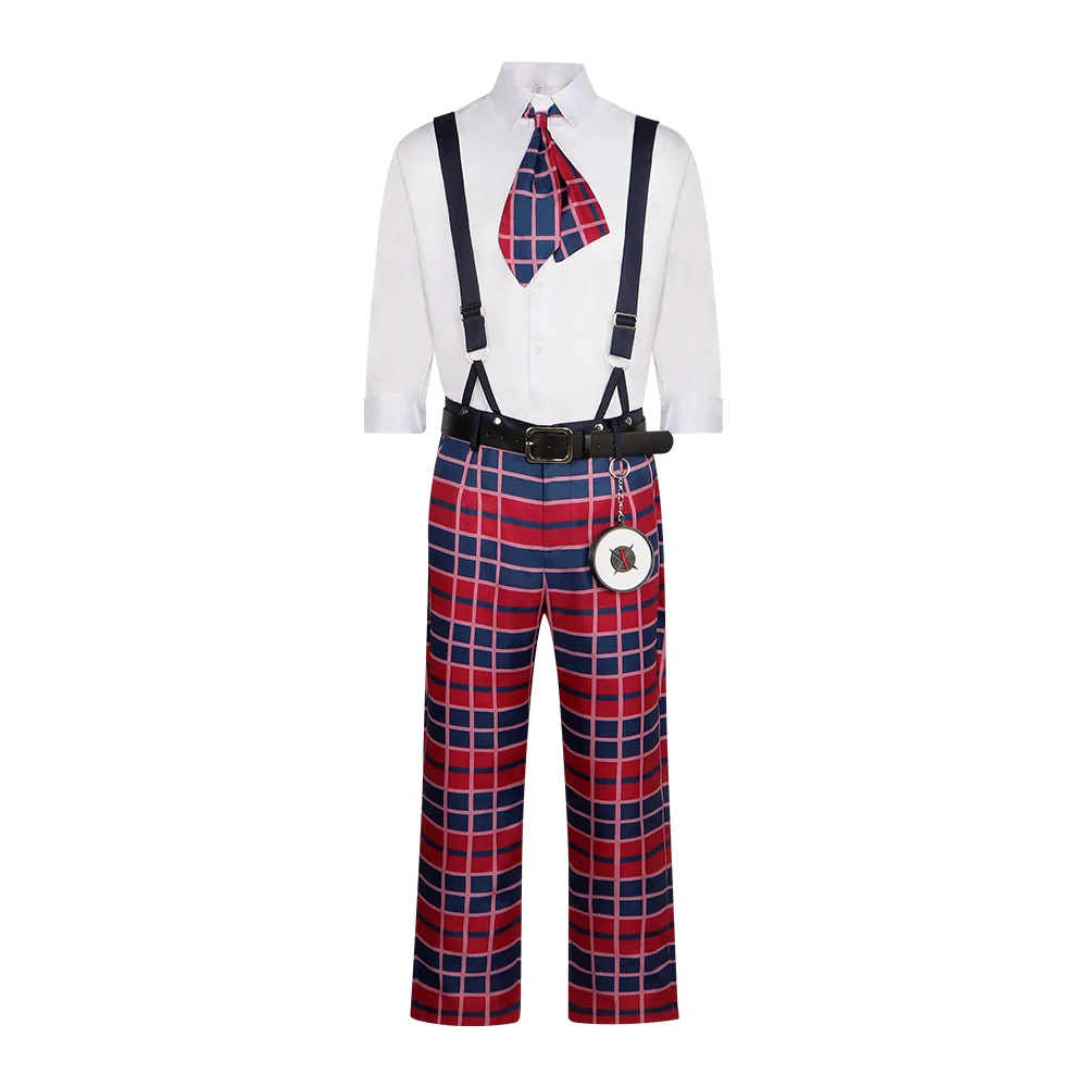 Identity V Prospector Touchstone Cosplay Costume Overalls Gloves Accessories Full Set Adult Men Halloween Comic Con Stage Outfit