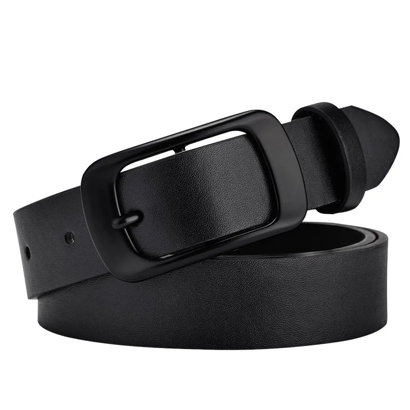 A Women's Needle Buckle Belt Fashion Casual Belt Middle Youth Simple Jeans Belt