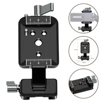 NATO Rail Clamp Mounting Plate Cold Shoe 1/4 3/8 Vertical Adapter Vertical Components Accessories For DJI RS2 RSC2 RS3 Pro RS3