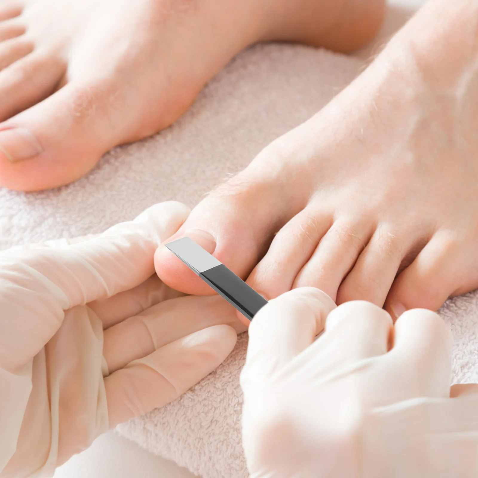 3 pçs ferramentas profissionais de pedicure removedor de cutícula morta seca pé cuidados com as unhas manicure suprimentos removedor de calos