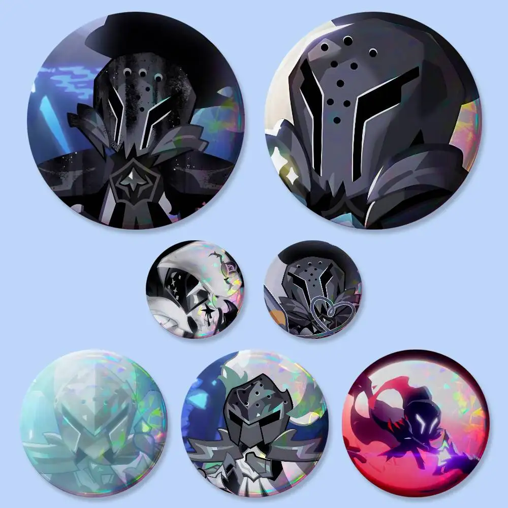 C-CookieS Silent Salt Badges Button Round Creative Pin Brooch Badge Bag Decor Accessories Fans Collect Friends Gifts