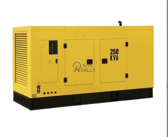 Tipo silencioso super refrigerado a água de 200kw 250kva dcec cummins gerador diesel conjunto