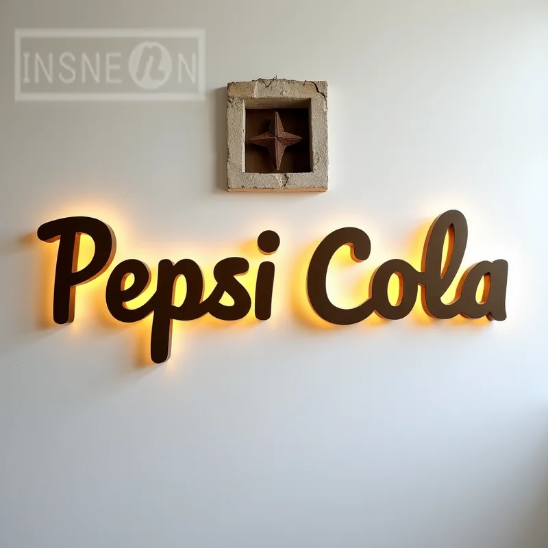 Custom 3D LED Metal Letters Sign For Business Storefront Outdoor Waterproof Illuminated Backlit Light Up Advertising Signage