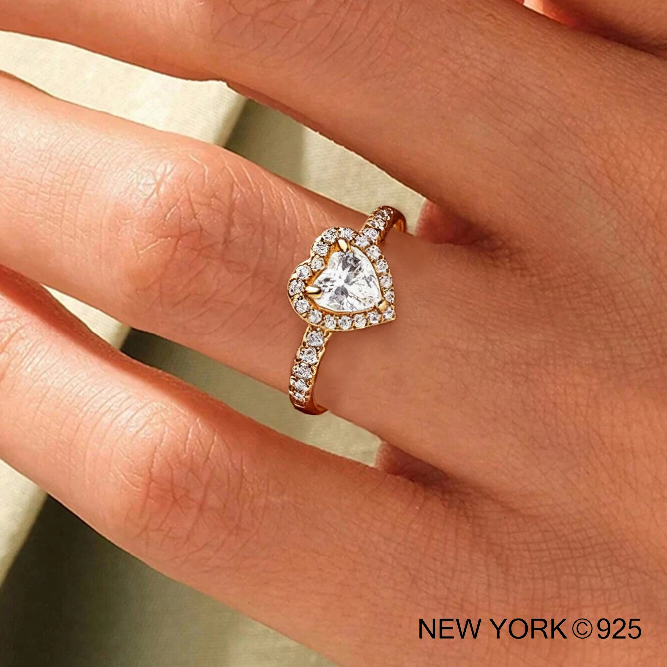 

1 шт., модное высококачественное изысканное роскошное кольцо с бриллиантом из стерлингового серебра 925 пробы, кольцо с белым бриллиантом в форме сердца, обручальное кольцо, обручальное кольцо