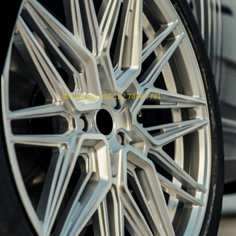 

Wheels Factory Custom High Bright Silver 22- 24*9.0 24*10 Inch 5*120 Car Forged Alloy Wheels for . Ghost Rims