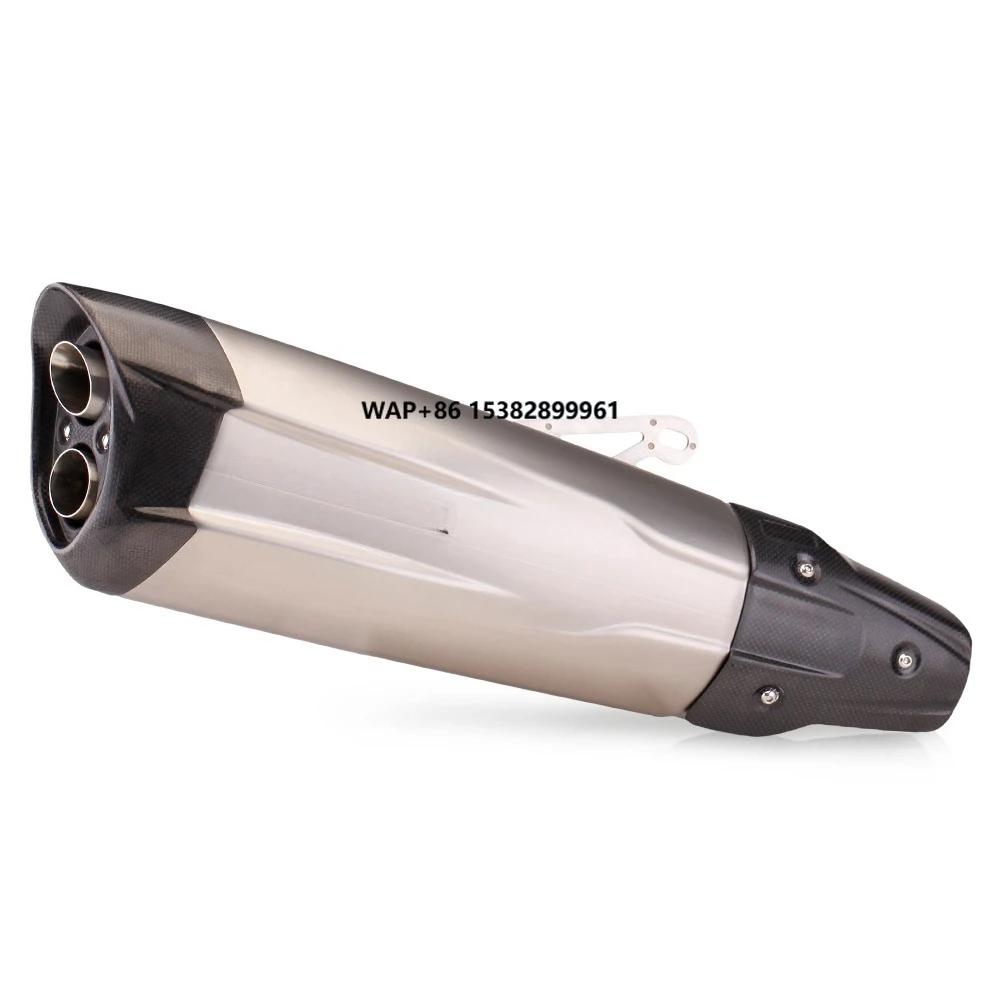 

Motorcycle Exhaust Pipe Modifited 51mm for S1000RR Z400 R3 Z900 CBR650 K174 Motor Exhaust Muffler Pipe (38-51mm Inlet)
