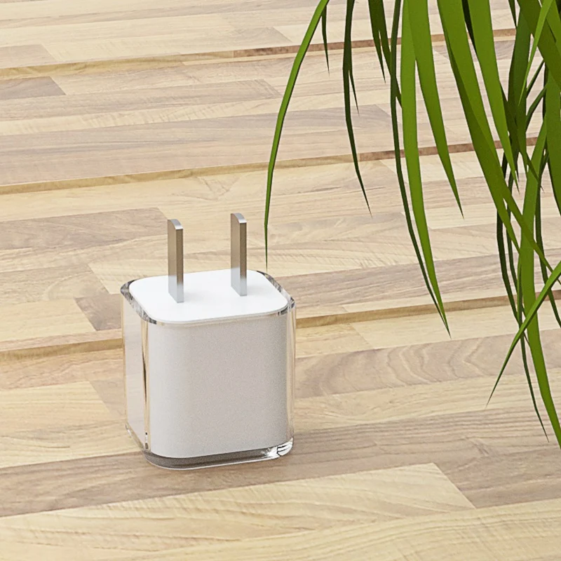 2PCS TPU Charger Protective Case For Iphone 11 C Adapter Power Charging Cover USB Cable 20W/18W Organizer Protective