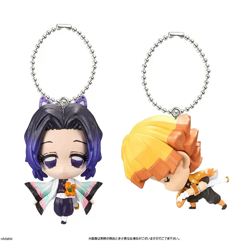 

Капсульные игрушки Bandai Demon Slayer: Фигурки Агацумы Зеницу и Кочо Шинобу (Часть вторая), оригинальные, без скорлупы/коробок
