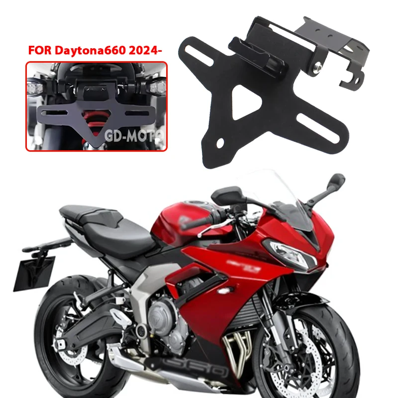 

Motorcycle Accessories Fit For Daytona 660 Daytona660 DAYTONA660 2024 Rear Tail Tidy Fender Eliminator Kit License Plate Holder