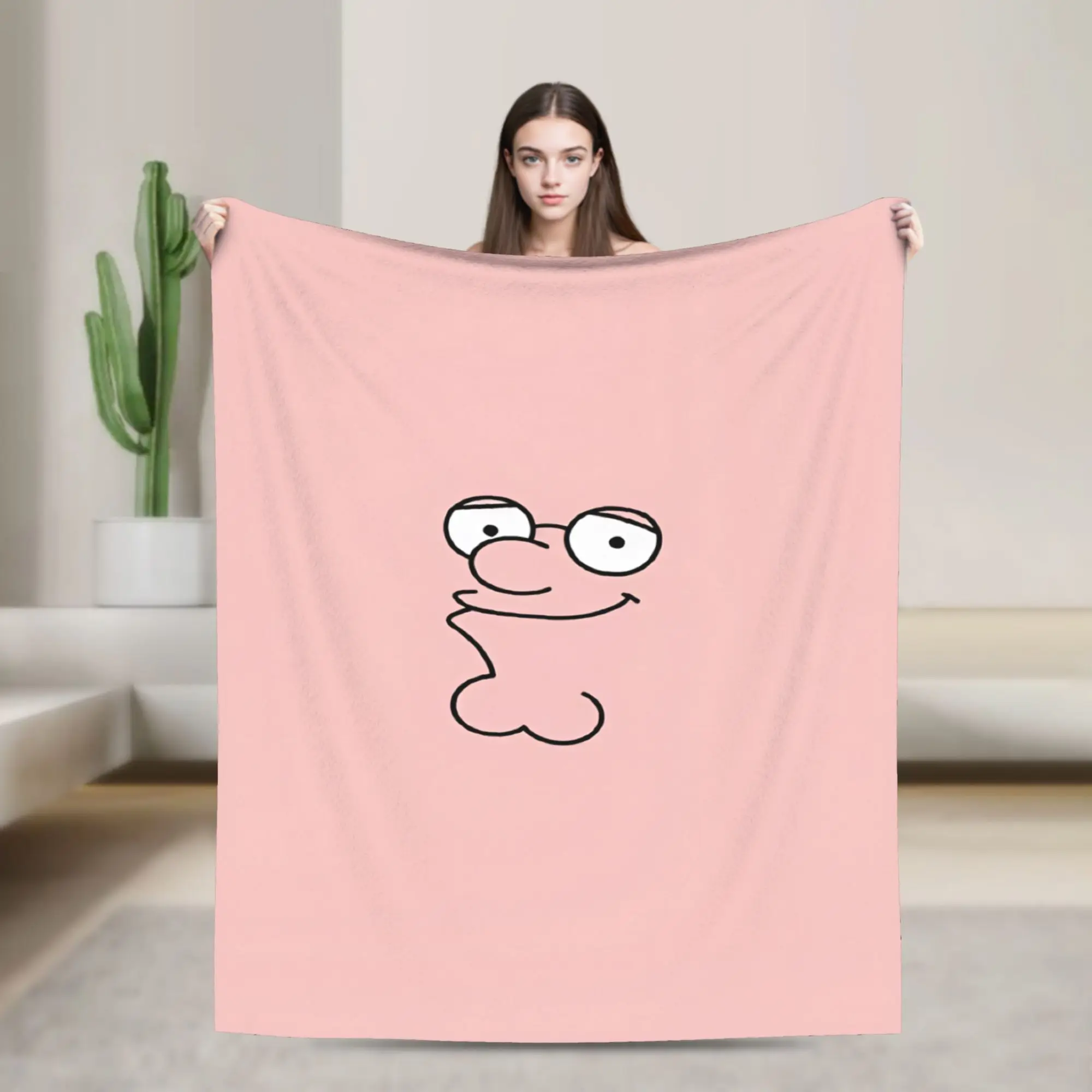Peters Griffins Familys Guys Warm Soft Blanket Travel Plush Throw Blanket Aesthetic Couch Chair Flannel Bedspread Sofa Bed Cover