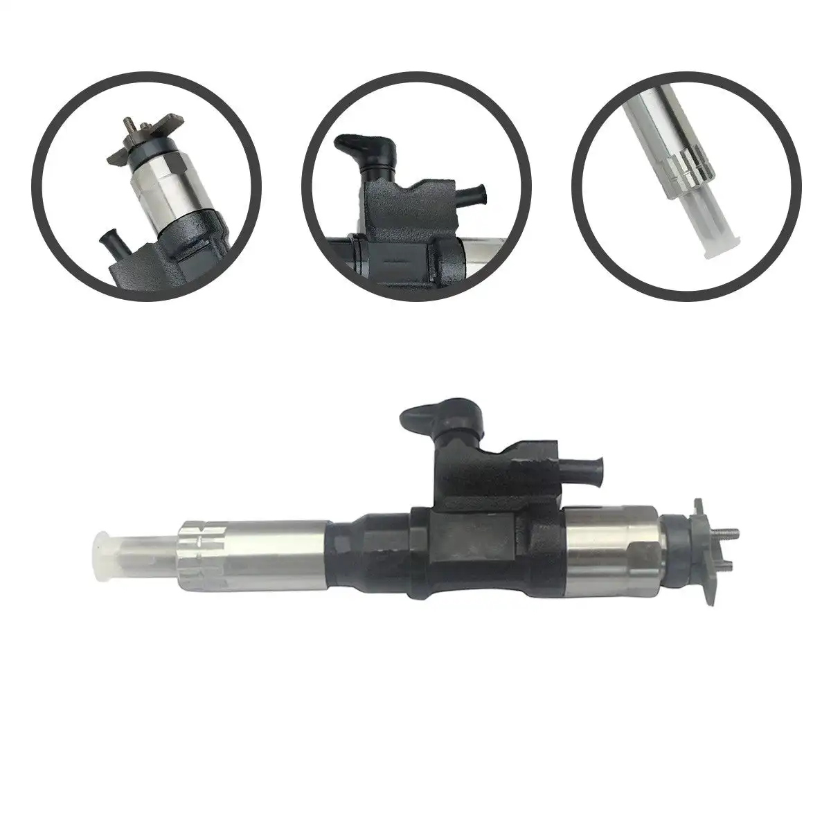 Diesel Fuel Injector 095000-5800 095000-5801 095000-7060 Common Rail Fuel Injector For 6C1Q-9K546-AC