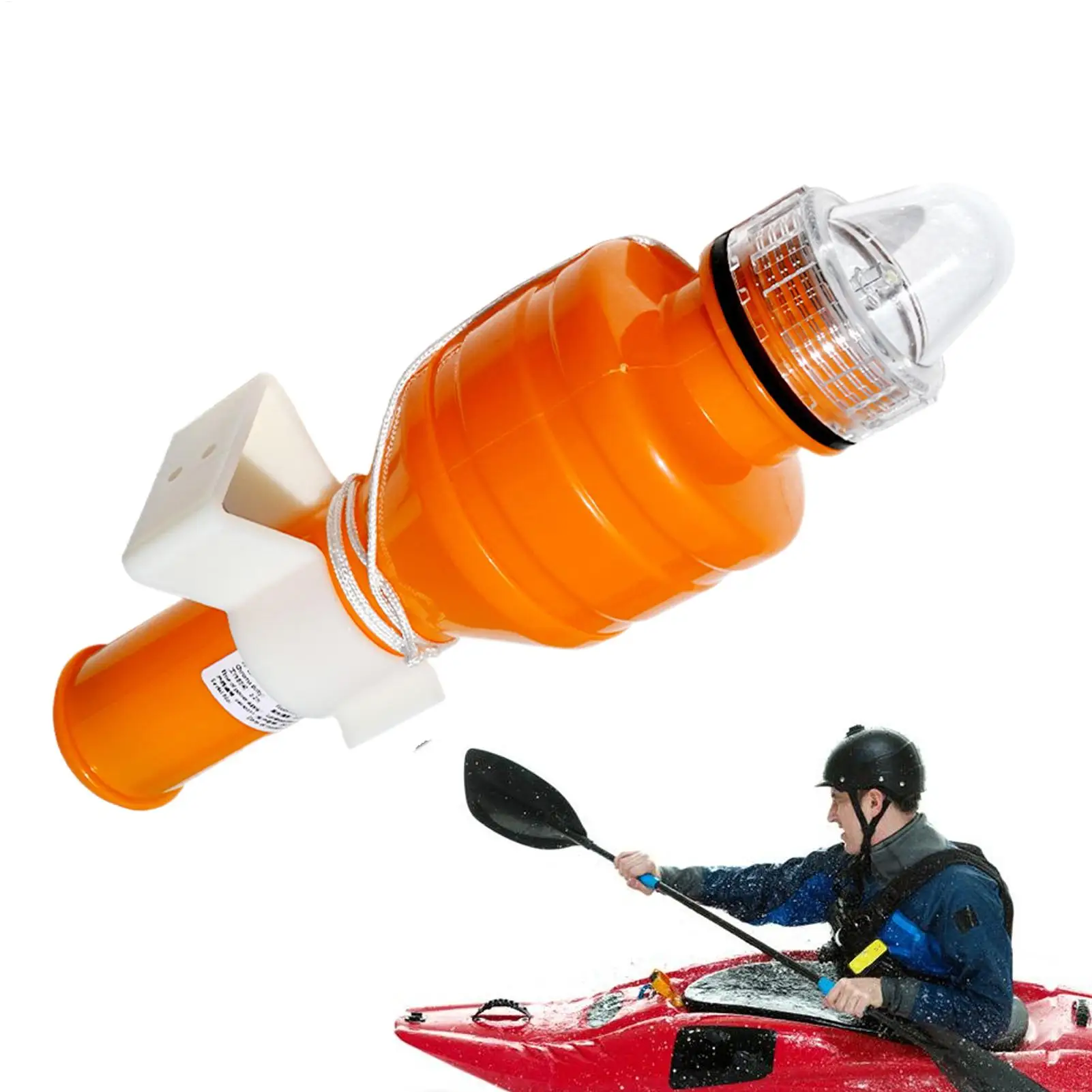 

Lifebuoy Light Boat Flares Bait Lure Lamp With High-visibility LED Light For Kayaking Marine Pontoon Ship