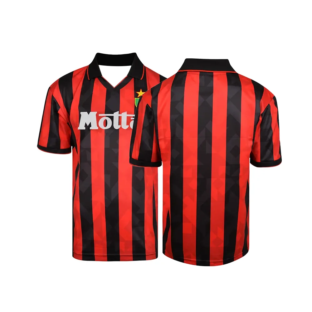 Italy Retro Classic Football Training Jerseys Sports Jerseys Must-have Jerseys For Fans Milan City 3D Printed Champion Jerseys