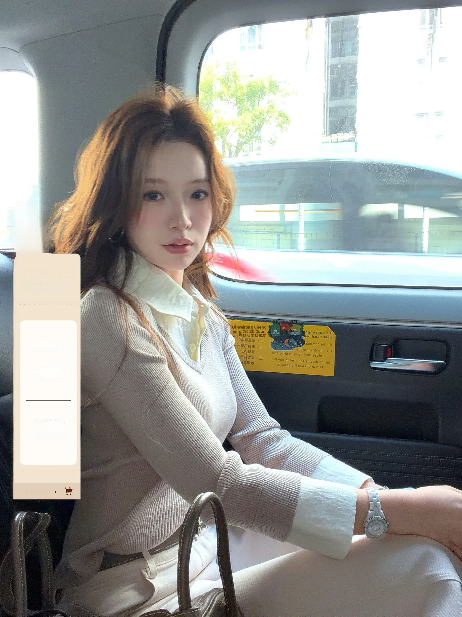 

Весенняя повседневная женская вязаная рубашка с воротником и рукавом до локтя из смесового волокна: комфортная, дышащая, для города, модный топ