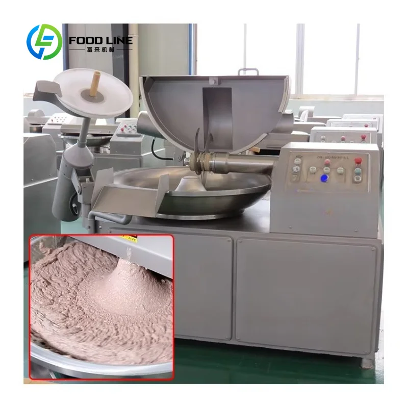 Stuffing Processing Bowl Cutter, Standard Commercial Meat Chopper Custom Supported FL Customized Wholesale