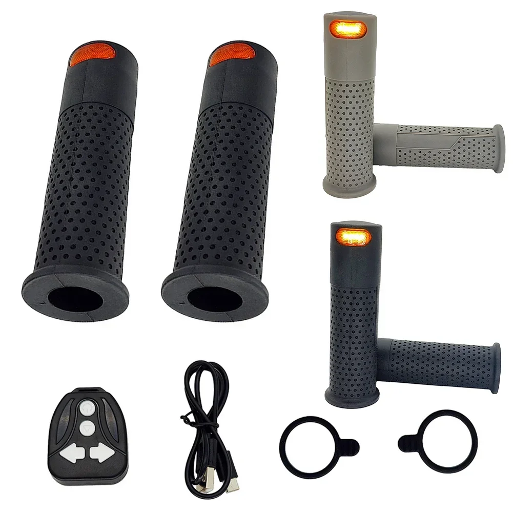 Electric Scooter Handle Bar Grips For Xiaomi For M365 E-Scooter Grip With Turn Signal Light Cycling Handlebar Accessories