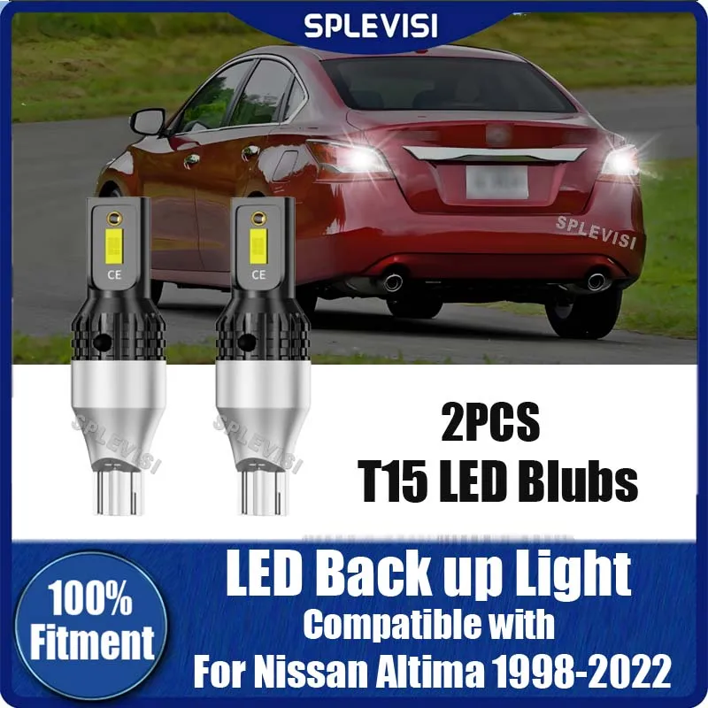 

Reverse LightsT15 909 912 Canbus Lamp For Nissan Altima 1998 1999 2000 2001 2002 2003 2004 2005 2006 2007 2008 2009-2022