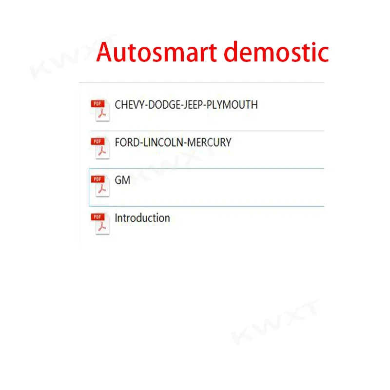 Repair Manual Auto-Smart 3 Set - Asian, European & Domestic Updated Models Information Service for Transponders Lock smith Set