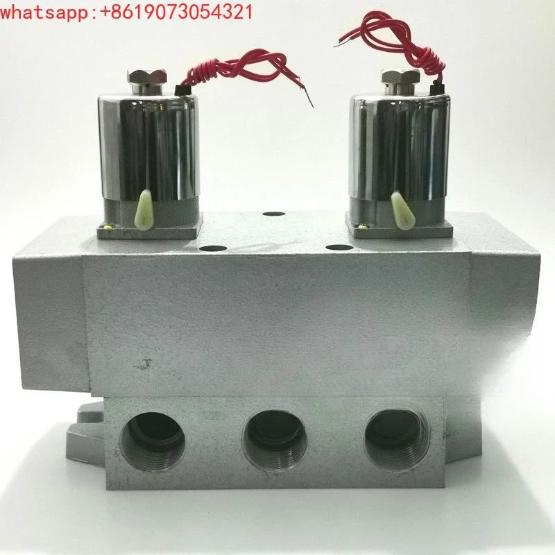 Electromagnetic valve K25D2H-25 electric control slide valve two position five way reversing valve K25D2-25