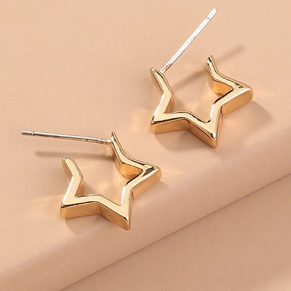 Gold Color Star Sha… - image