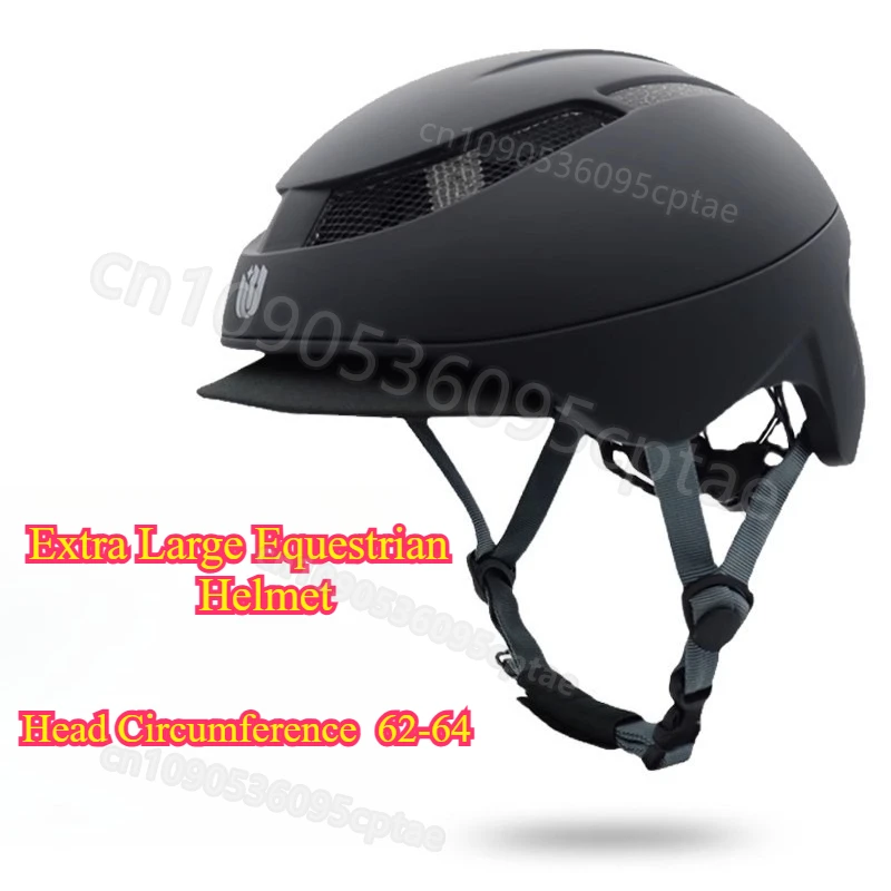 

Oversize Equestrian Helmet 62-64cm Extra Large Horse Riding Head Protector Men Women Rider Gear Horse Tack cycling helmet