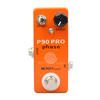 Mosky P90 PRO Phase guitar phaser, the MXR EVH P90 Phase classic reduced and improved version, same tone effect as original