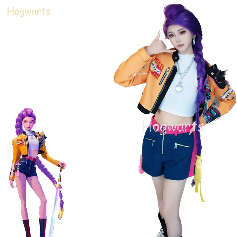 Costume Cosplay Anime Rumi/Mira/Zoey - Tenue Complète En Polyester, Pour Halloween, Fête (Taille 100-160 Cm)