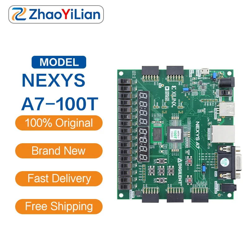 For Nexys A7 100T Digilent FPGA Evaluation Board With Ethernet VGA Pmod Interfaces