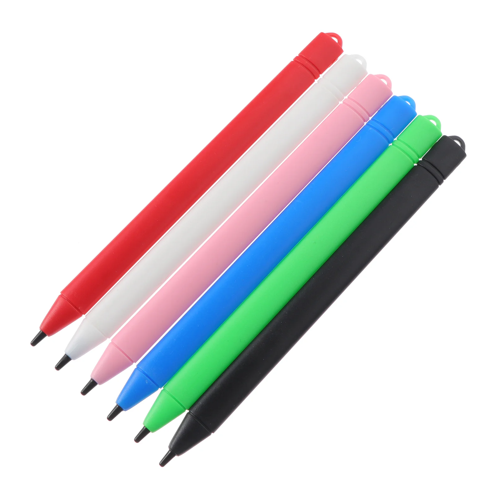 6 Pcs LCD Drawing Tablet Pen Paint Colored Pencils for Adults Child Kids Writing