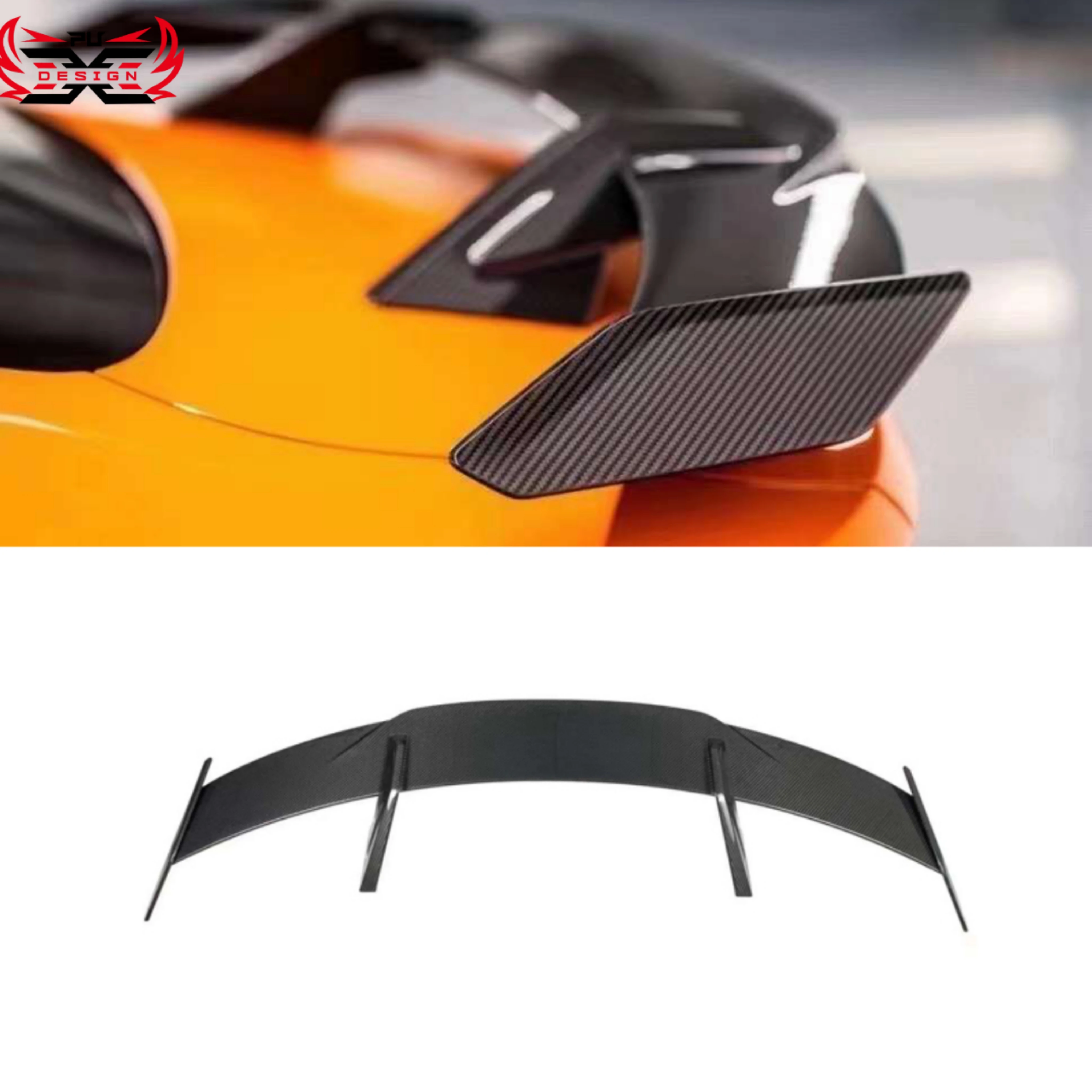 

MP Style Carbon Fiber For BMW M3 G80 M4 G82 Rear Trunk Wing Fits Rear Spoiler